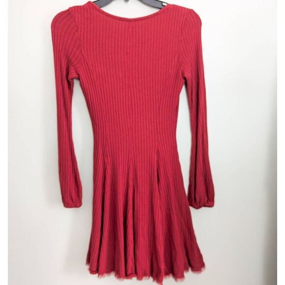 Urban Outfitters Ecote Topanga Ribbed Knit Mini Dress - Picture 4 of 5